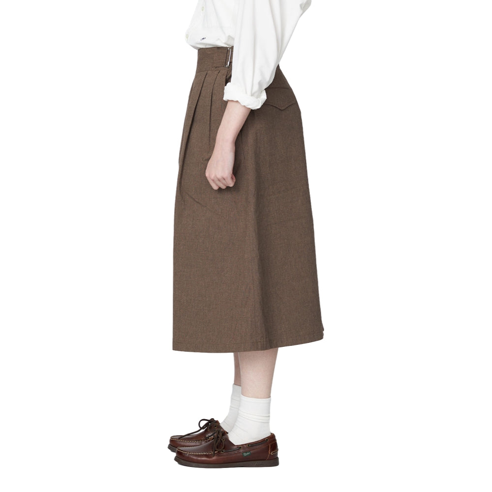 Nanamica COTTON BUFF CLOTH GURKHA-BROWN