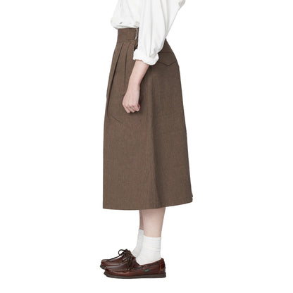 Nanamica COTTON BUFF CLOTH GURKHA-BROWN