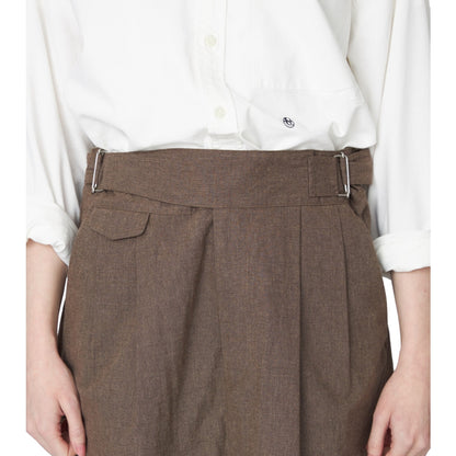 Nanamica COTTON BUFF CLOTH GURKHA-BROWN
