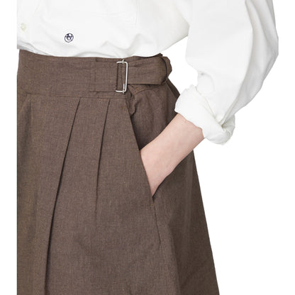 Nanamica COTTON BUFF CLOTH GURKHA-BROWN