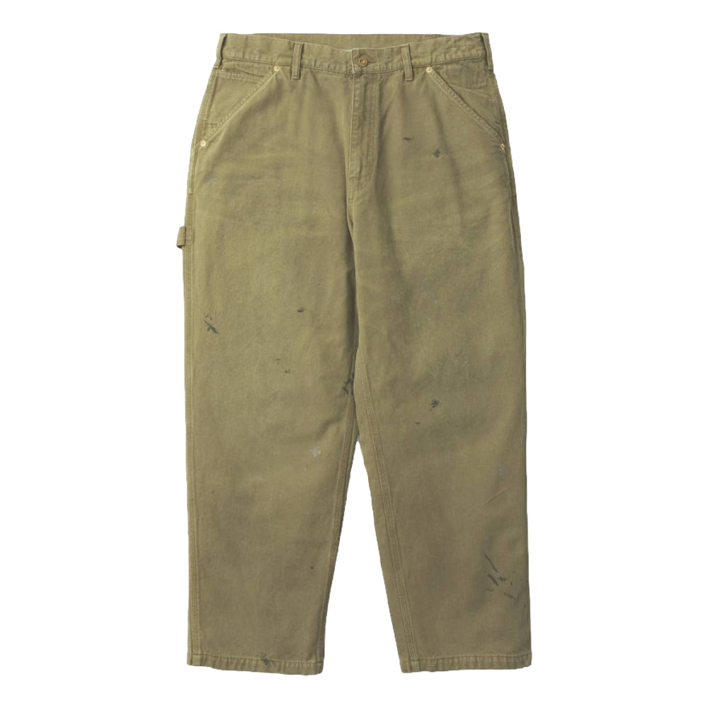 MADNESS DAILY DUTIES VINTAGE OXFORD WORK PANTS ( MADE IN JAPAN )-DUSTY OLIVE