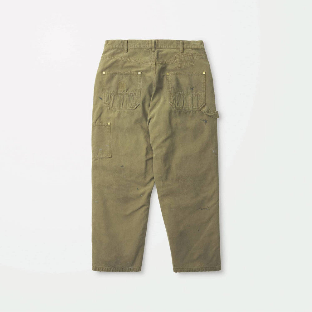 MADNESS DAILY DUTIES VINTAGE OXFORD WORK PANTS ( MADE IN JAPAN )-DUSTY OLIVE