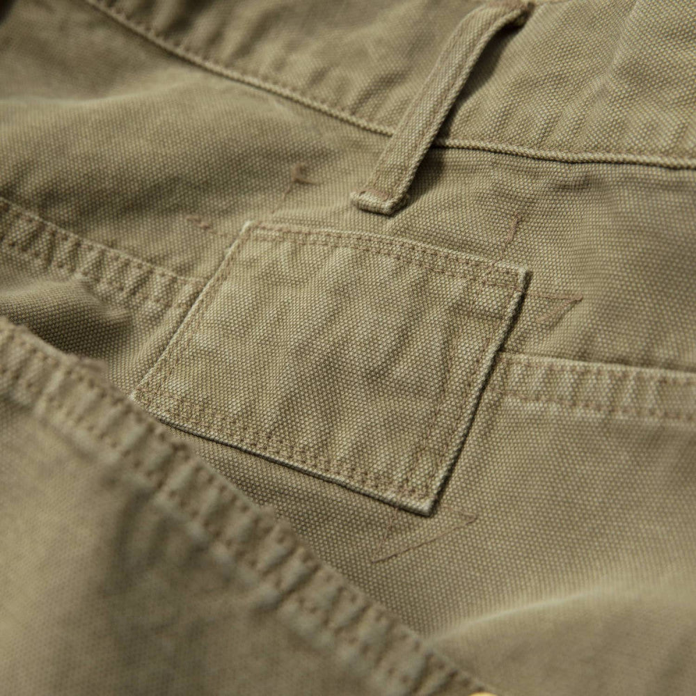 MADNESS DAILY DUTIES VINTAGE OXFORD WORK PANTS ( MADE IN JAPAN )-DUSTY OLIVE