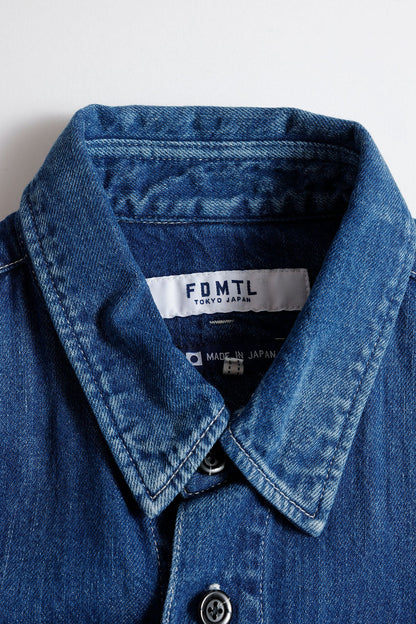 FUNDAMENTAL DENIM 2ND SHIRT 3YR WASH-INDIGO