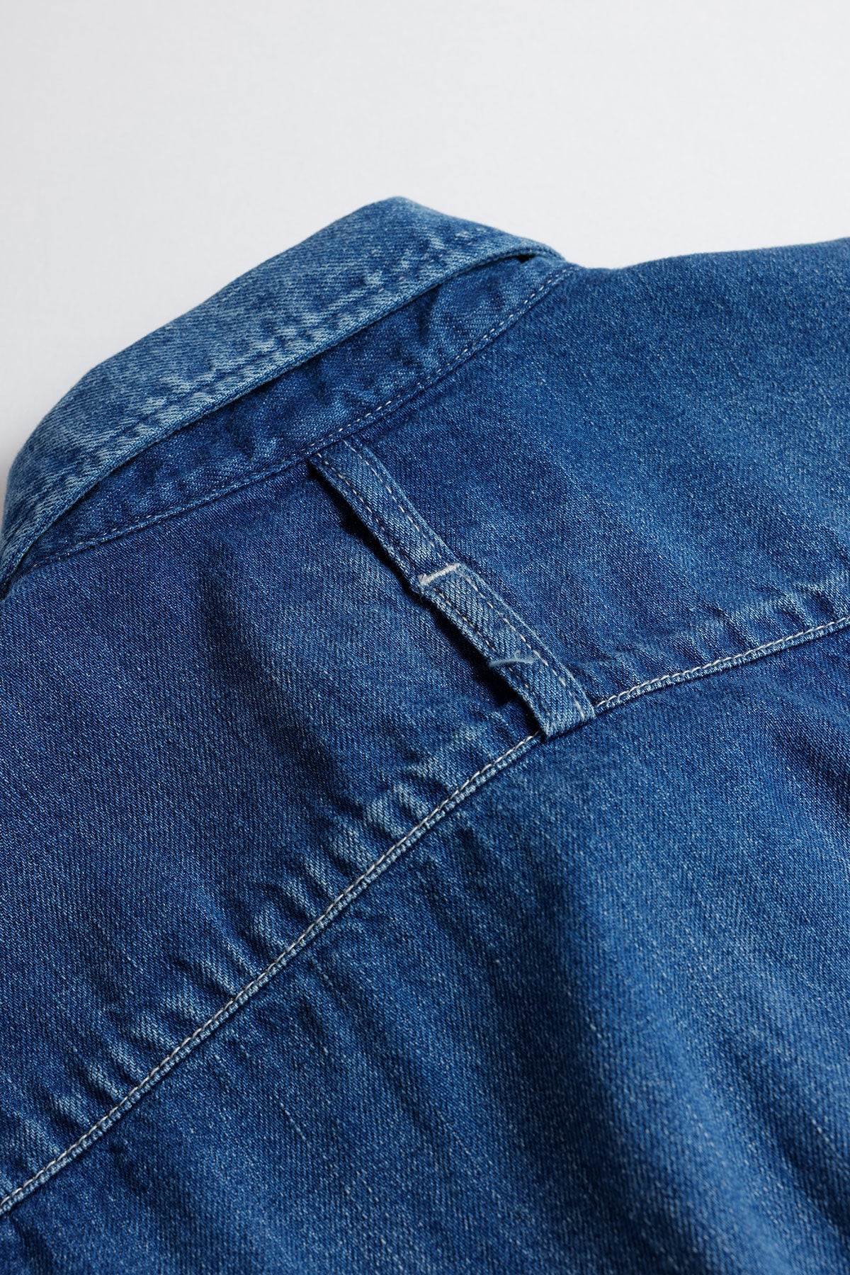 FUNDAMENTAL DENIM 2ND SHIRT 3YR WASH-INDIGO