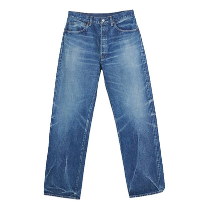 MASSES DENIM 5P PANTS H.WASH-INDIGO