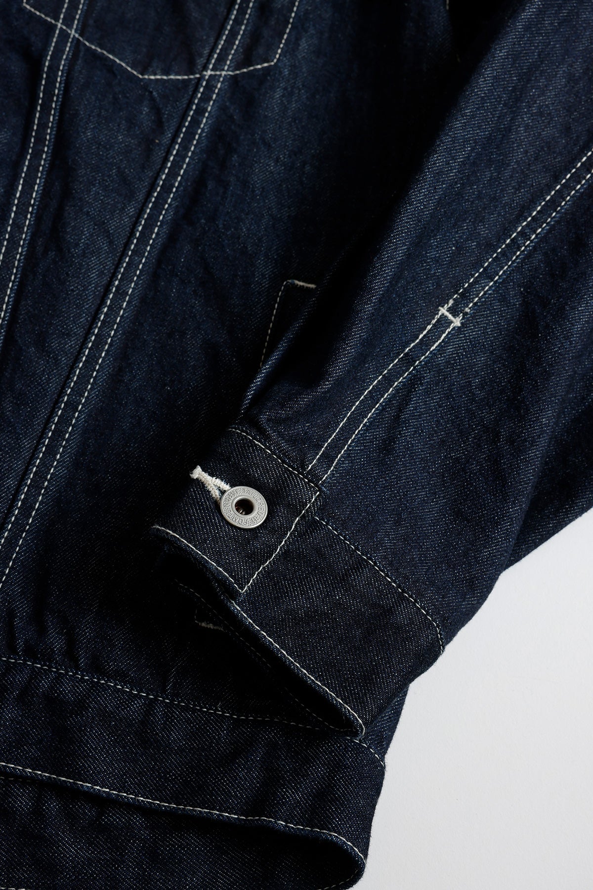 FUNDAMENTAL DENIM HAORI JACKET RINSE-INDIGO