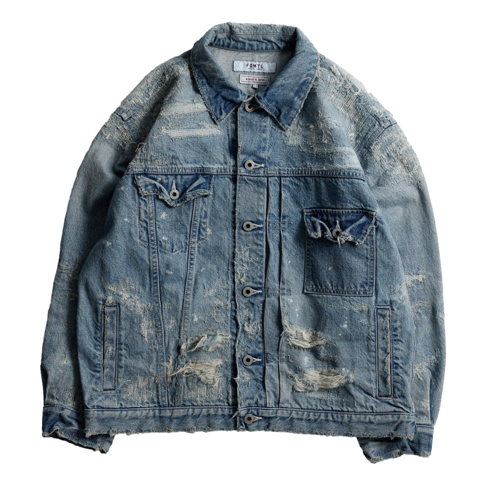 FUNDAMENTAL DENIM JACKET 10YR WASH-INDIGO