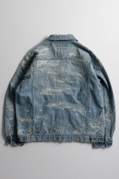 FUNDAMENTAL DENIM JACKET 10YR WASH-INDIGO