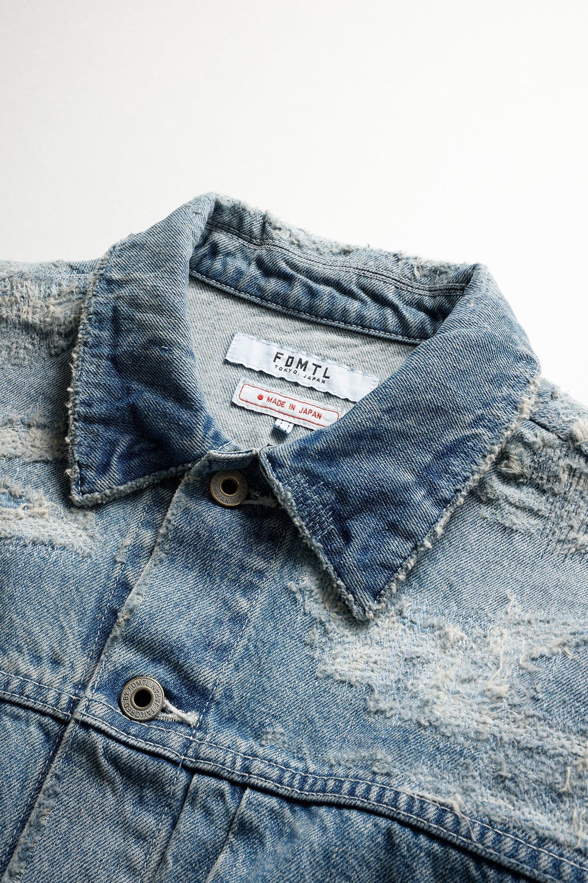FUNDAMENTAL DENIM JACKET 10YR WASH-INDIGO