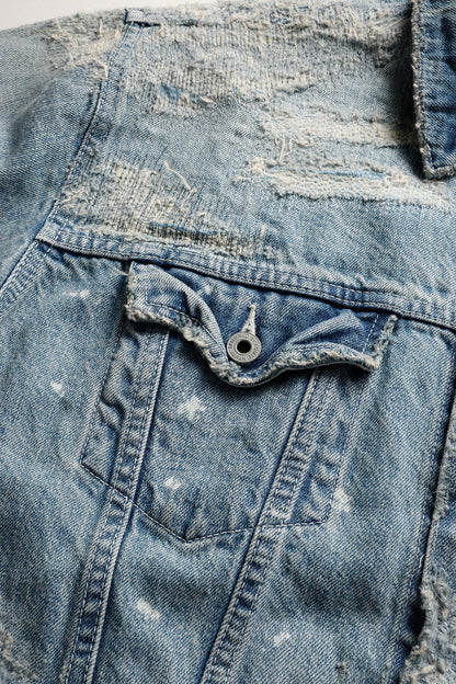 FUNDAMENTAL DENIM JACKET 10YR WASH-INDIGO