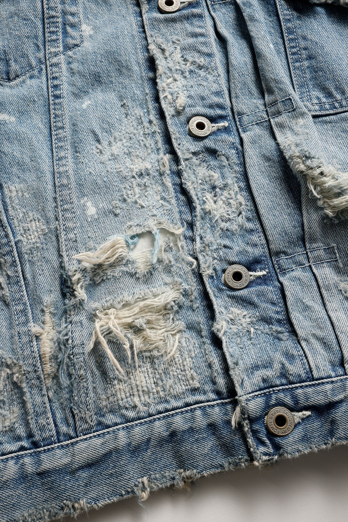 FUNDAMENTAL DENIM JACKET 10YR WASH-INDIGO