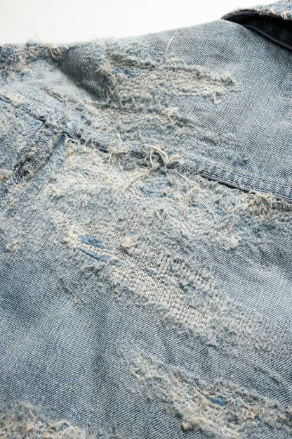 FUNDAMENTAL DENIM JACKET 10YR WASH-INDIGO