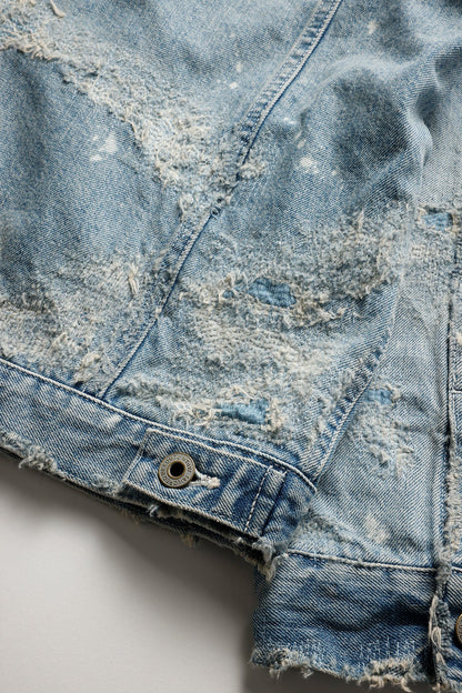 FUNDAMENTAL DENIM JACKET 10YR WASH-INDIGO
