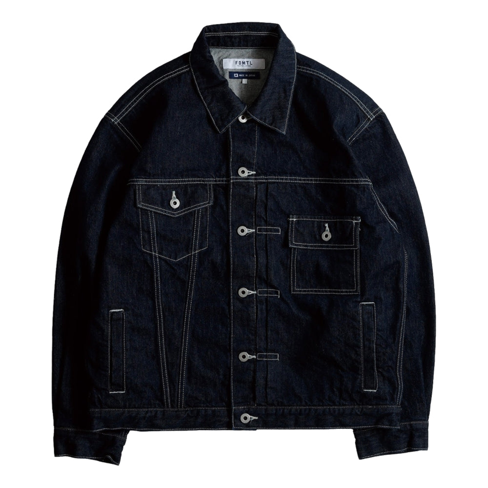 FUNDAMENTAL DENIM JACKET RINSE-INDIGO