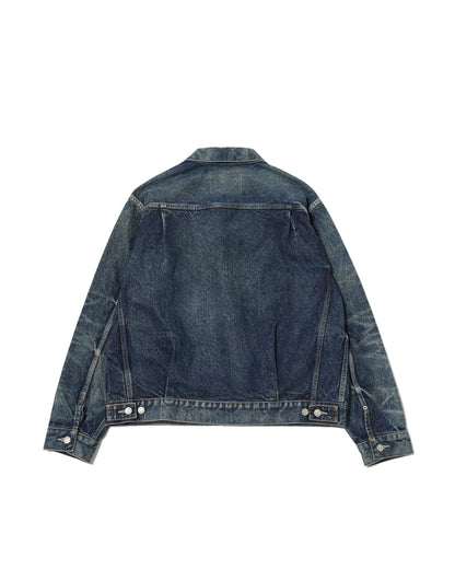 MASSES DENIM JKT H.WASH-INDIGO