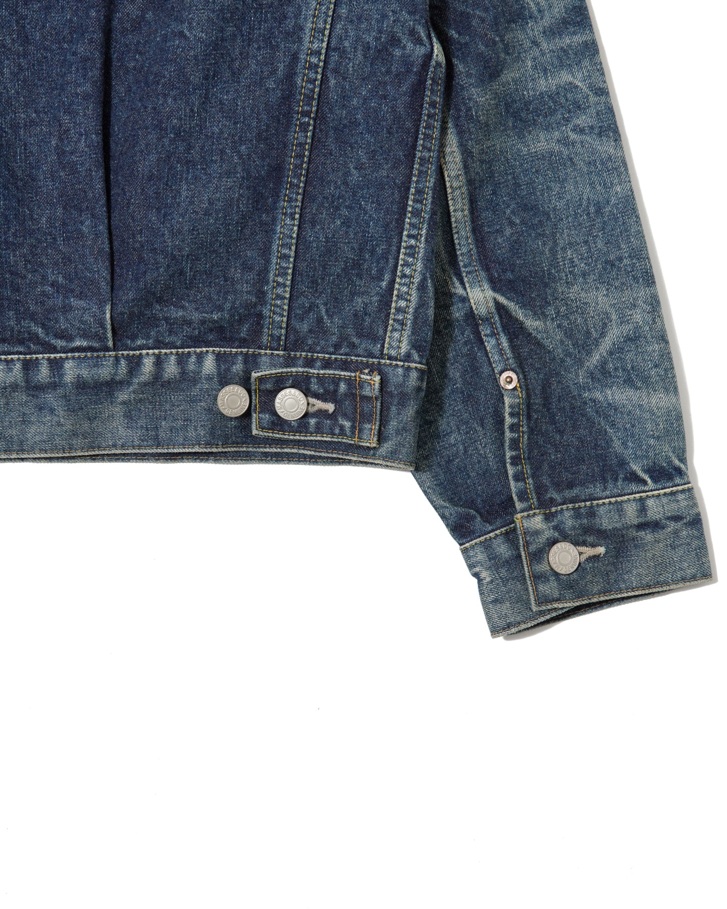 MASSES DENIM JKT H.WASH-INDIGO