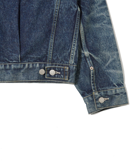 MASSES DENIM JKT H.WASH-INDIGO
