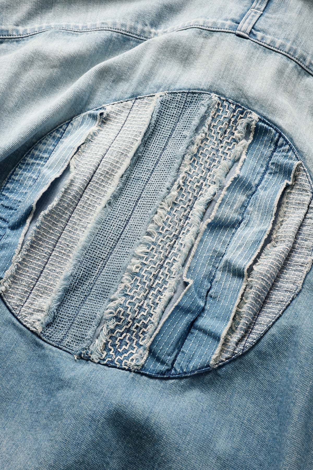 FUNDAMENTAL DENIM SHIRT 4YR WASH-INDIGO