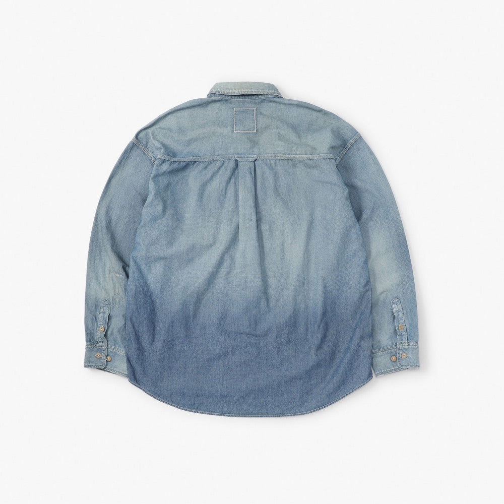 MADNESS DENIM SHIRT (MADE IN JAPAN)-INDIGO