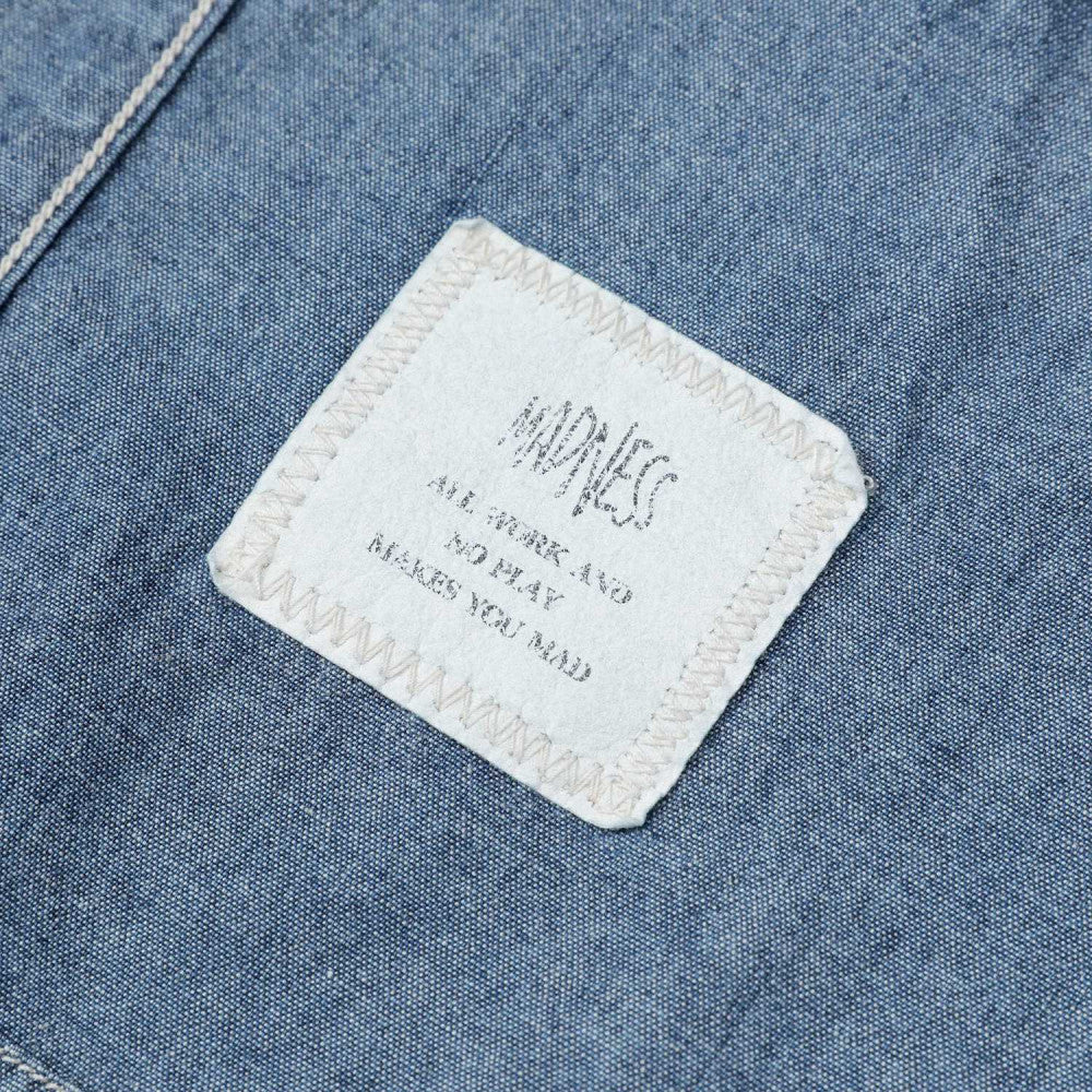 MADNESS DENIM SHIRT (MADE IN JAPAN)-INDIGO
