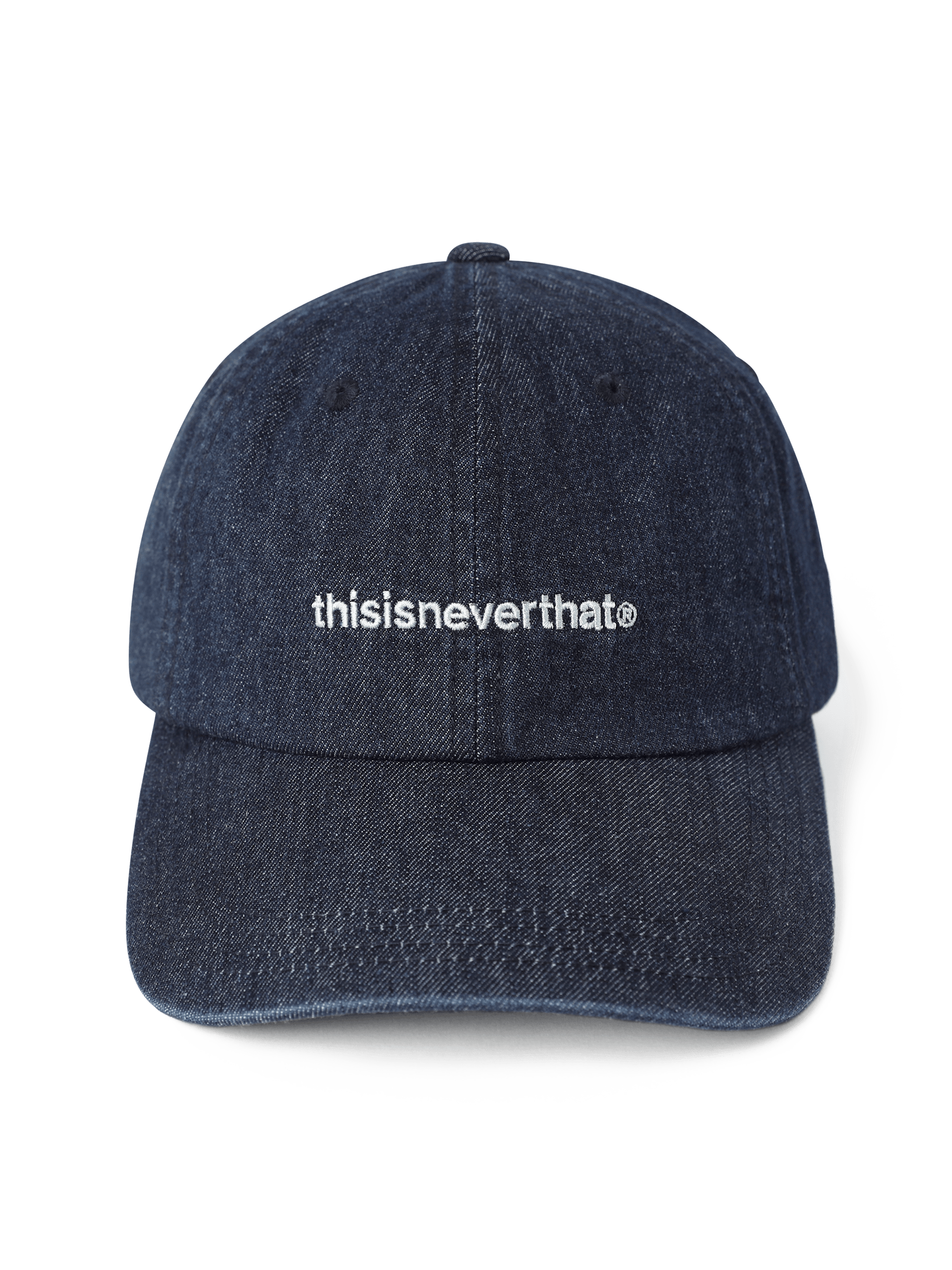 THIS IS NEVER THAT DENIM T-LOGO CAP-INDIGO