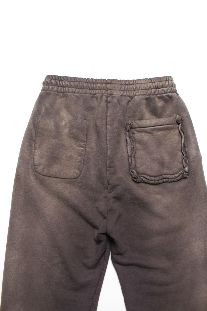 BOWWOW DIRTY SWEAT PANTS-BROWN