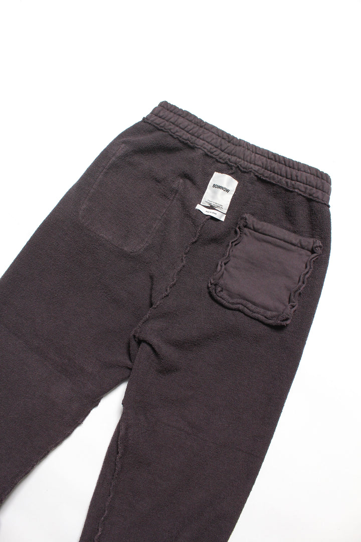 BOWWOW DIRTY SWEAT PANTS-BROWN