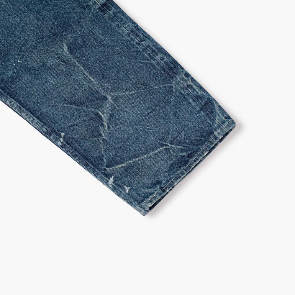 MADNESS DISTRESSED DENIM JEANS (MADE IN JAPAN)-INDIGO