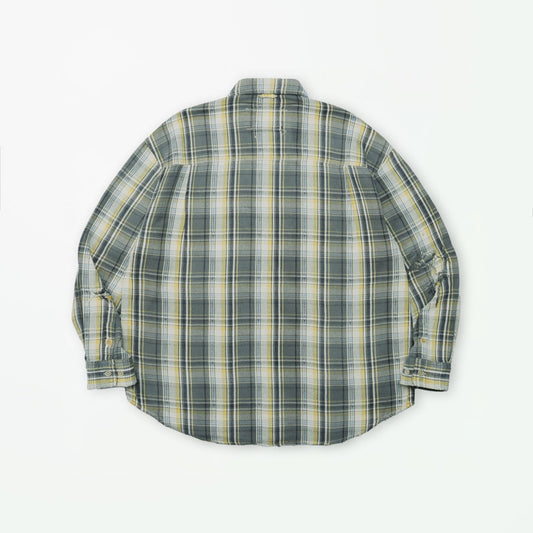 MADNESS DOBBY FLUFFY WORKSHIRT (MADE IN JAPAN)-GREY