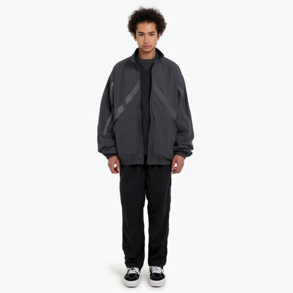 MADNESS DOUBLE DYED COTTON STANDARD TYPE CHINO (FABRIC BY JAPAN)-BLACK