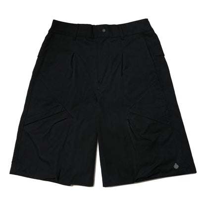 DOUBLE PLEATS CARGO SHORTS