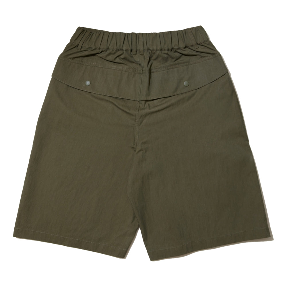 DOUBLE PLEATS CARGO SHORTS