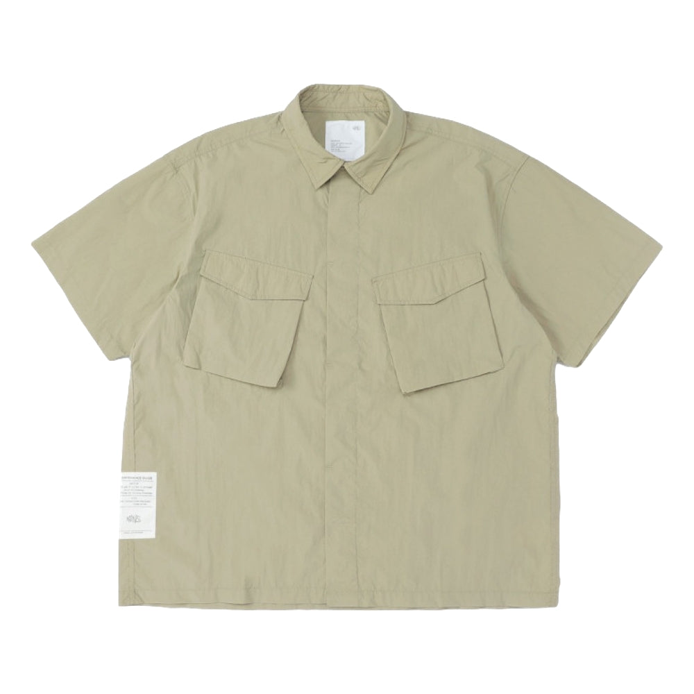MADNESS DOUBLE POCKETS ARMY SHIRT-SAND