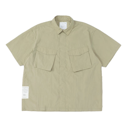 MADNESS DOUBLE POCKETS ARMY SHIRT-SAND