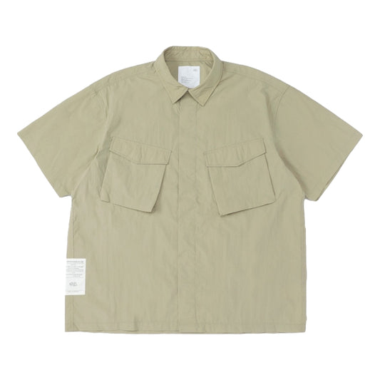 MADNESS DOUBLE POCKETS ARMY SHIRT-SAND
