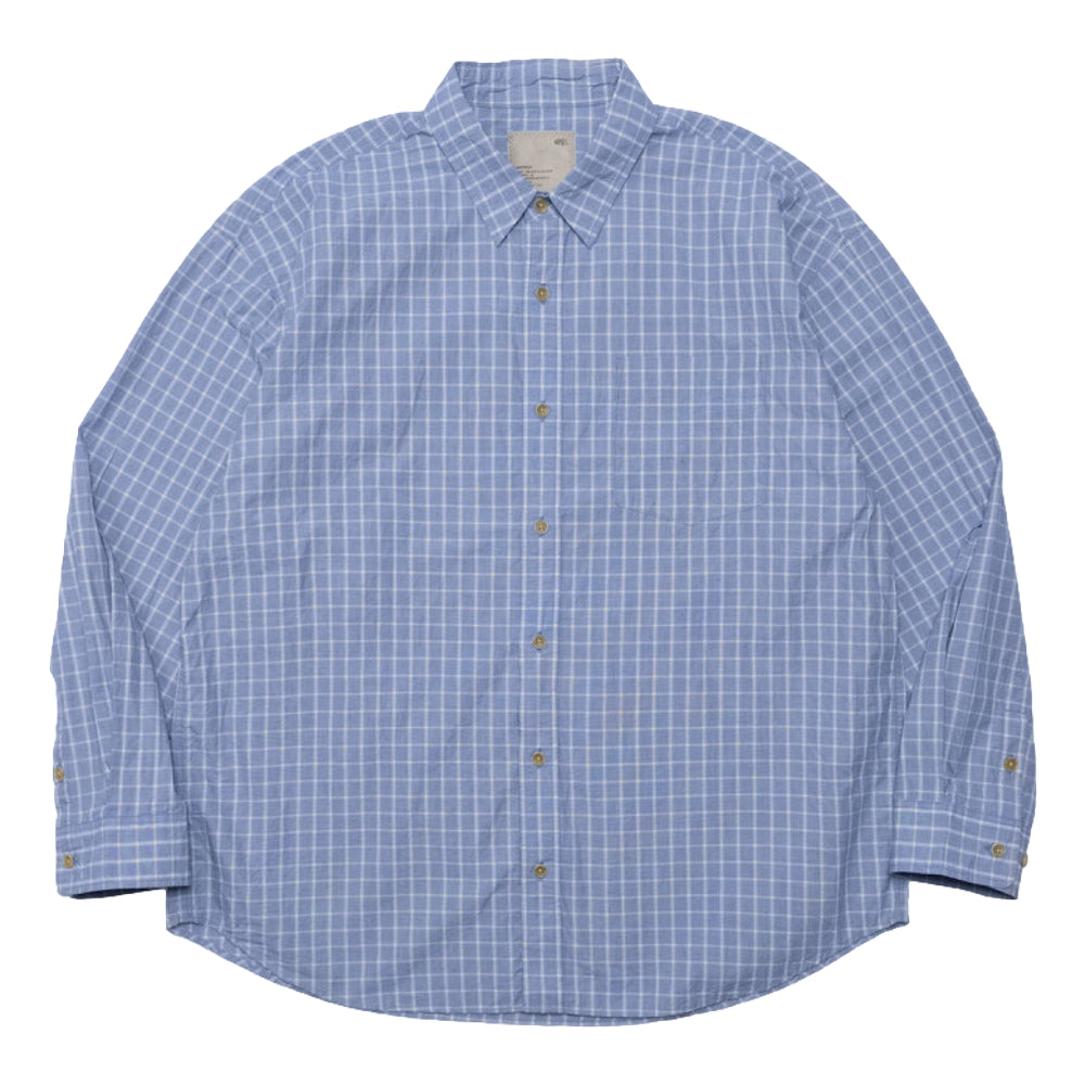 MADNESS DOUBLE WASHER TPW BD SHIRT(MADE IN JAPAN)-BLUE