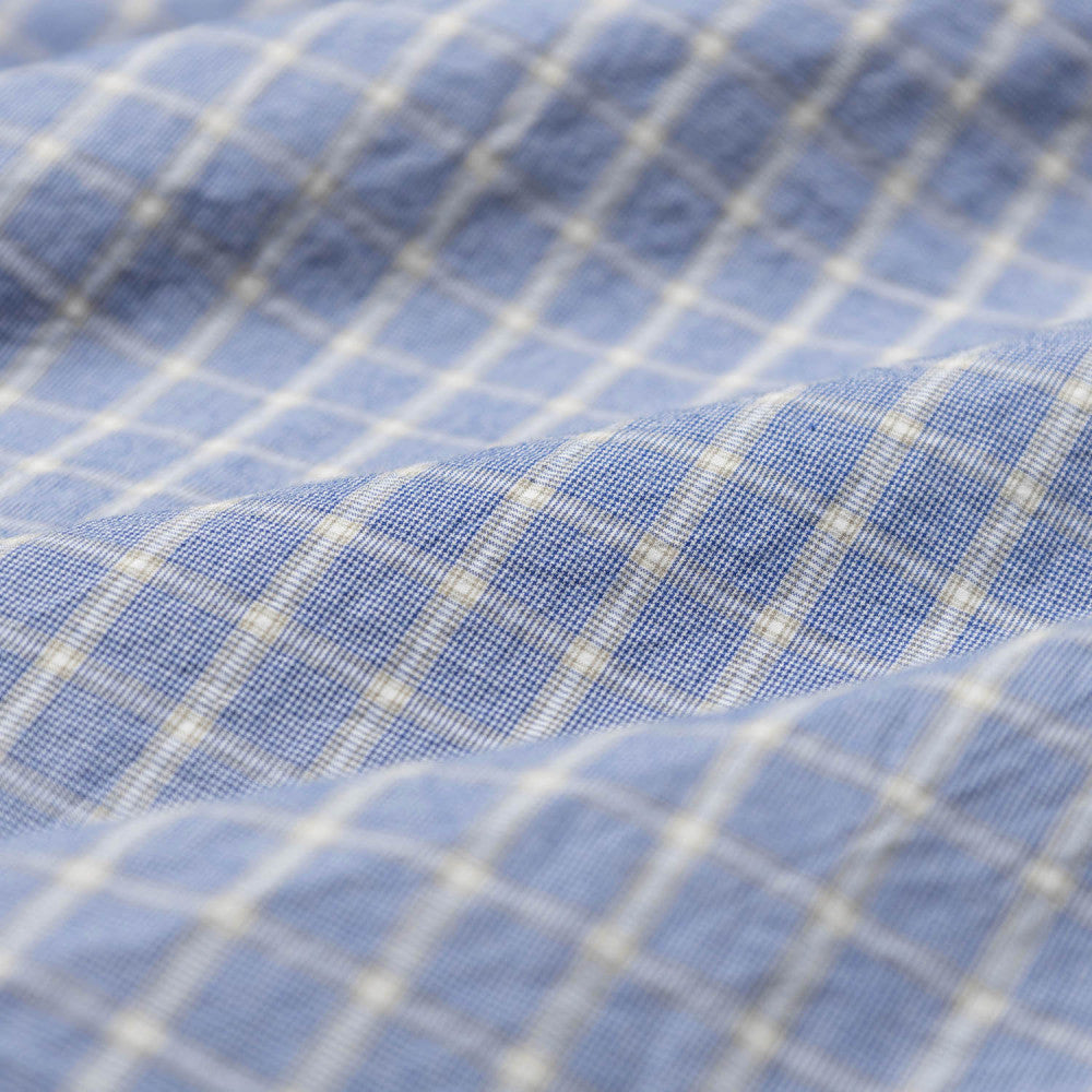 MADNESS DOUBLE WASHER TPW BD SHIRT(MADE IN JAPAN)-BLUE