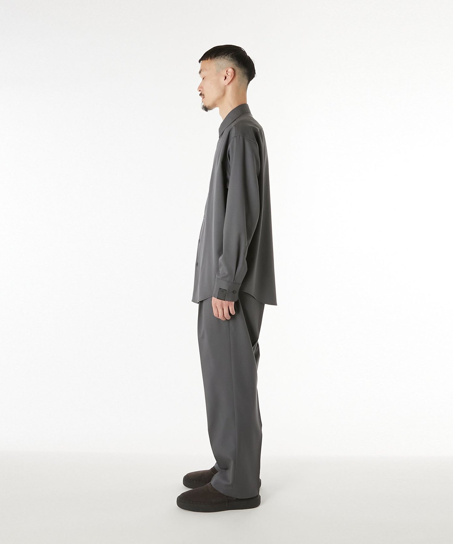 N.HOOLYWOOD DRESS SHIRT
-BLACK