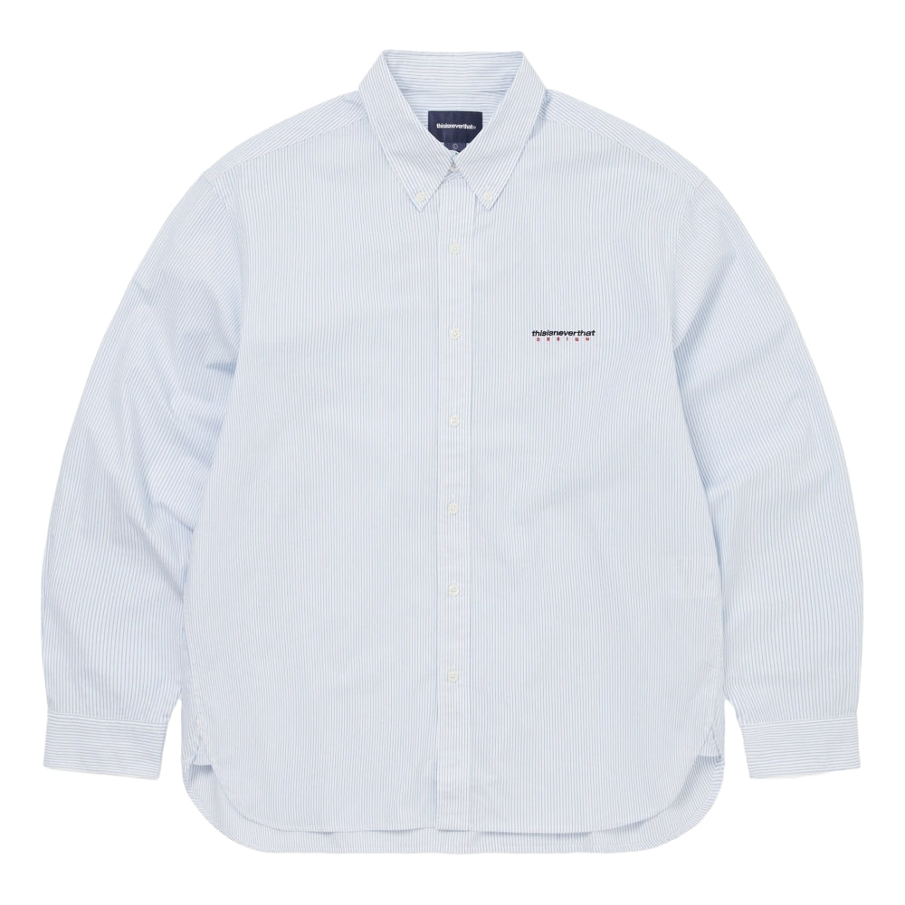 THIS IS NEVER THAT DSN STRIPED SHIRT-WHITE