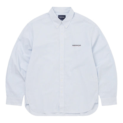 THIS IS NEVER THAT DSN STRIPED SHIRT-WHITE