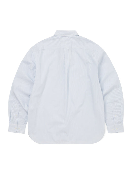 THIS IS NEVER THAT DSN STRIPED SHIRT-WHITE