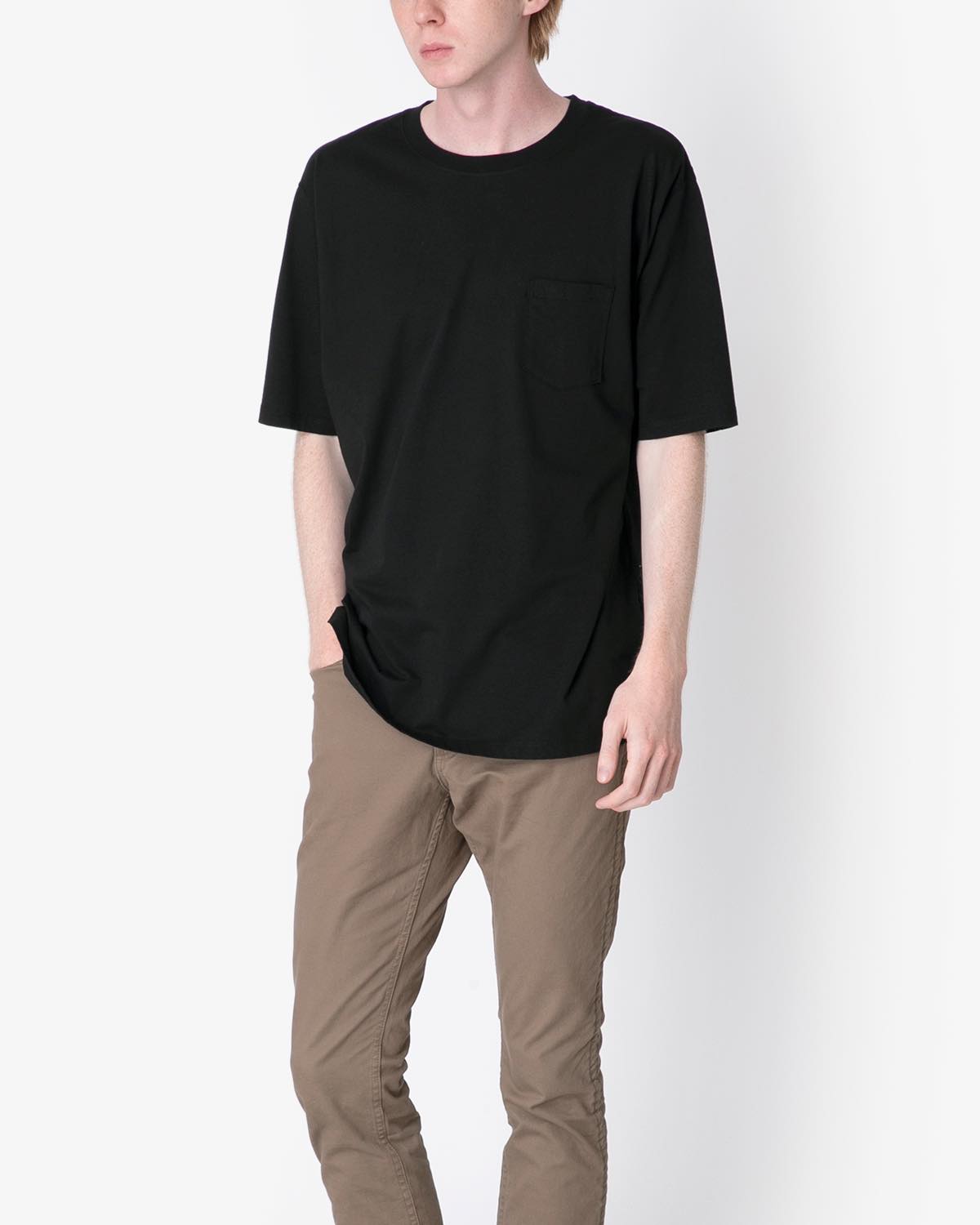 NONNATIVE DWELLER S/S TEE COTTON JERSEY-BLACK