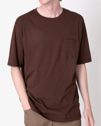 NONNATIVE DWELLER S/S TEE COTTON JERSEY-BROWN