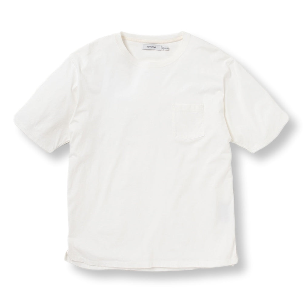 NONNATIVE DWELLER S/S TEE COTTON JERSEY-WHITE