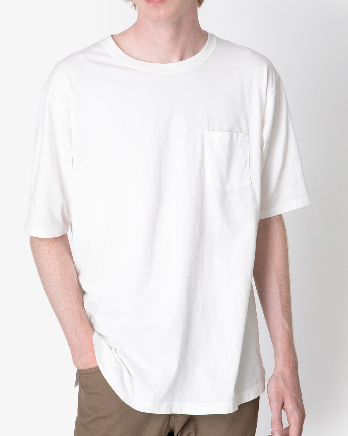 NONNATIVE DWELLER S/S TEE COTTON JERSEY-WHITE
