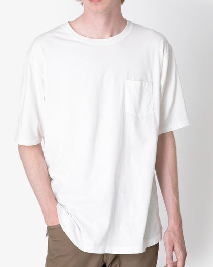 NONNATIVE DWELLER S/S TEE COTTON JERSEY-WHITE
