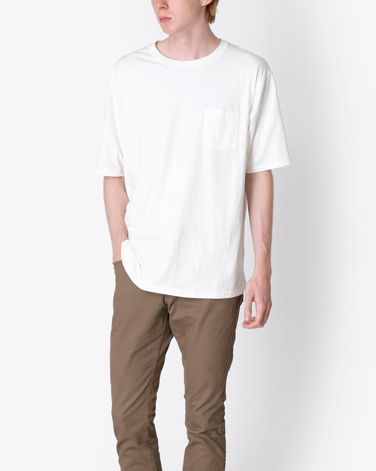 NONNATIVE DWELLER S/S TEE COTTON JERSEY-WHITE