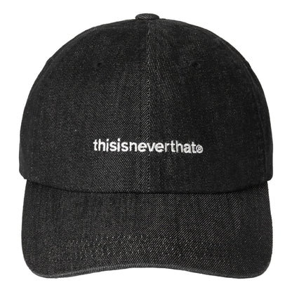 THIS IS NEVER THAT DENIM T-LOGO CAP-BLACK