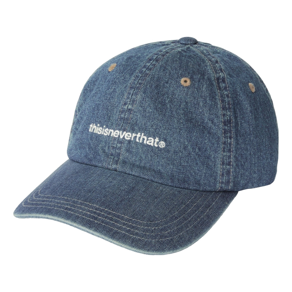 THIS IS NEVER THAT DENIM T-LOGO CAP-WASHED BLUE